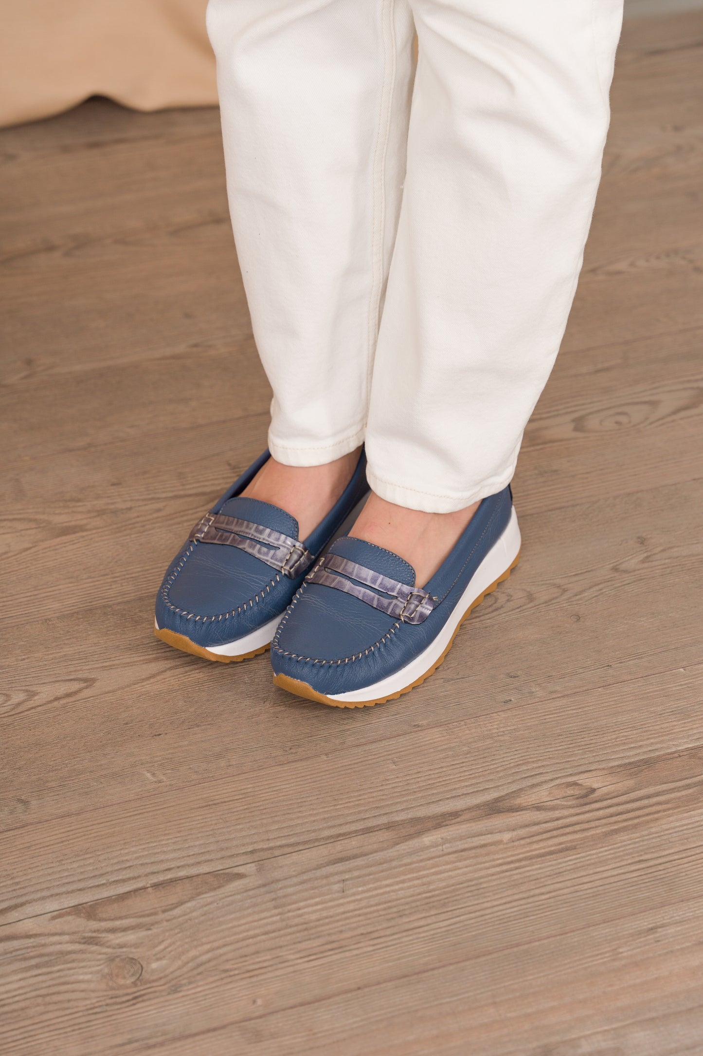 MOCASINES P-40 ACERO