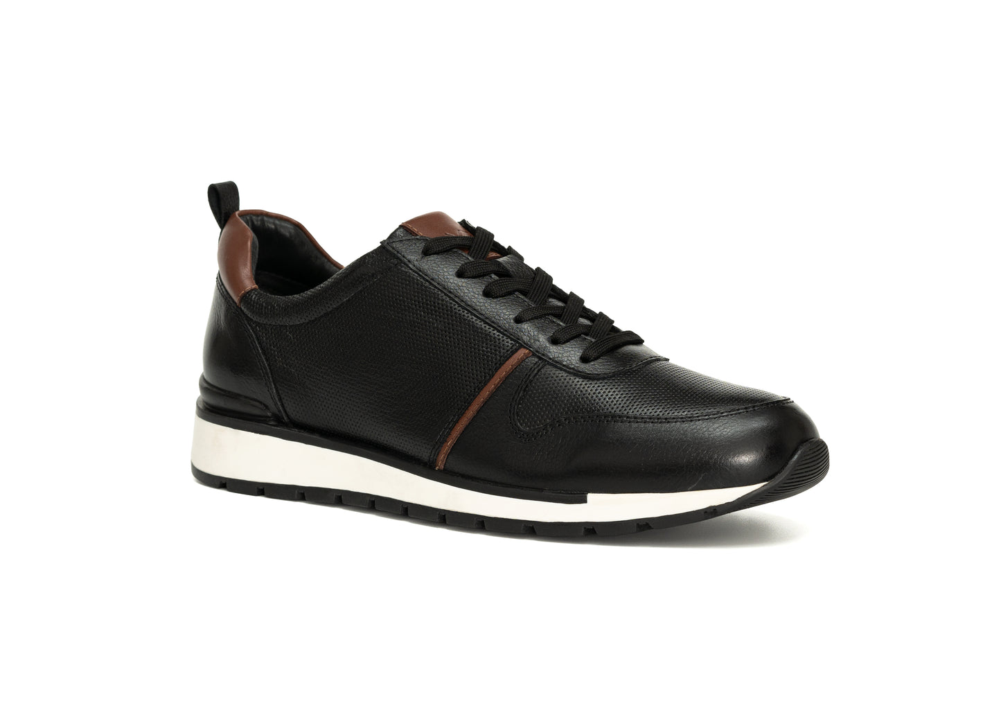 ZAPATILLA URBANA-05 NEGRO C/MARRON