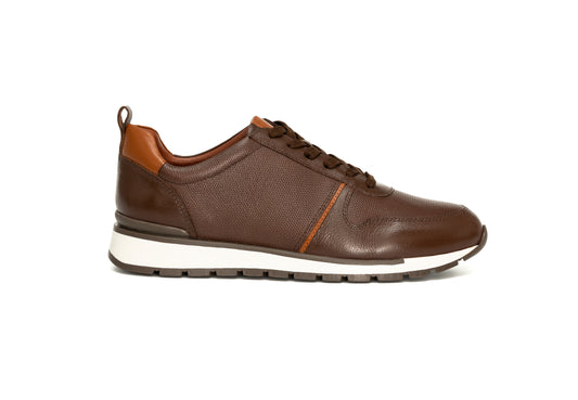 ZAPATILLA URBANA-05 MARRON C/NATURAL