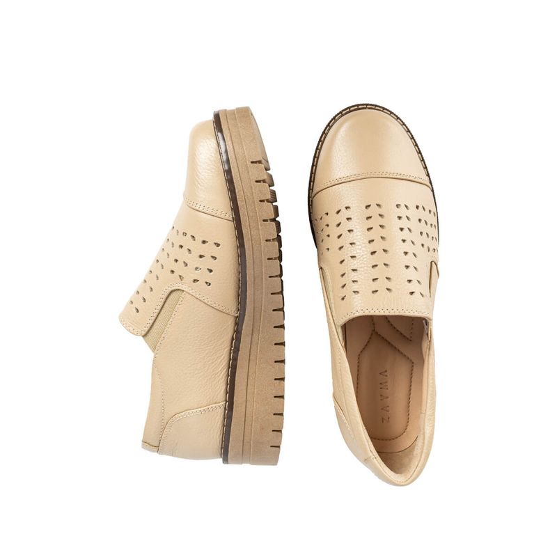 MOCASINES OXF-13 BEIGE