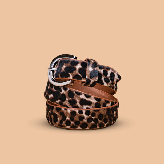 CORREA DAMA LUCERO ANIMAL PRINT