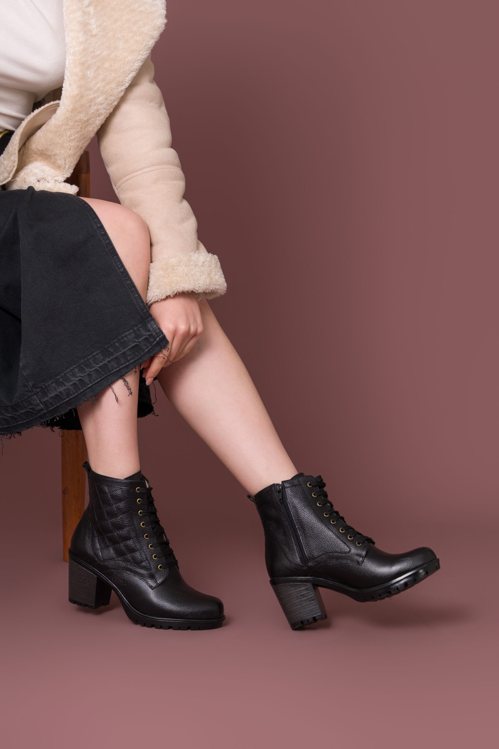 BOTINES B-272 NEGRO - Imagen 3