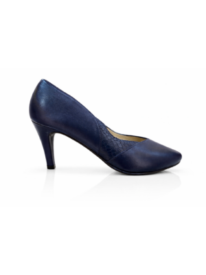 ZAPATO STILETTO LINDA AZUL