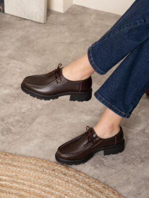 MOCASIN-NAUTICA MARRON
